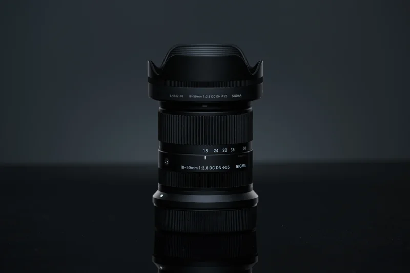 Canon RF version of the Sigma 18–50mm F2.8 lens photographed in 2024