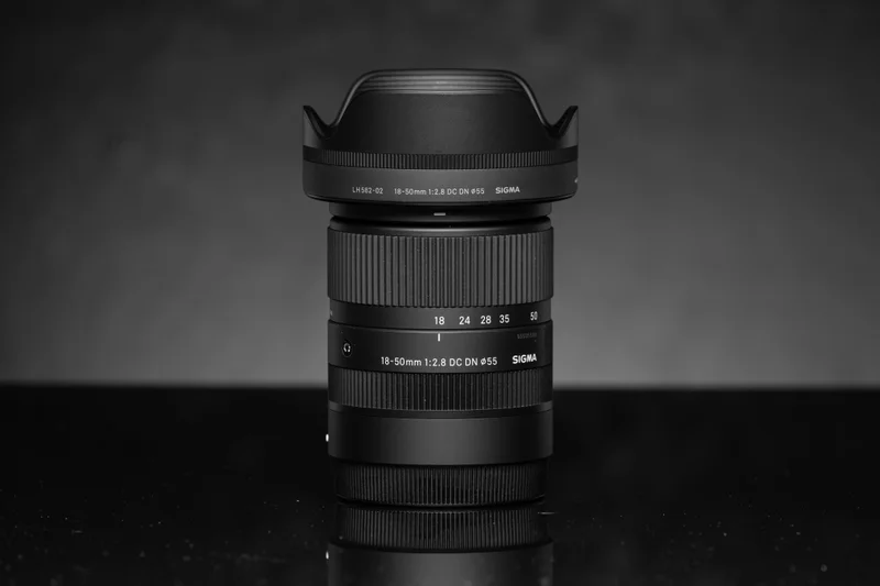 Sigma 18–50mm F2.8 DC DN Contemporary lens photographed in 2021