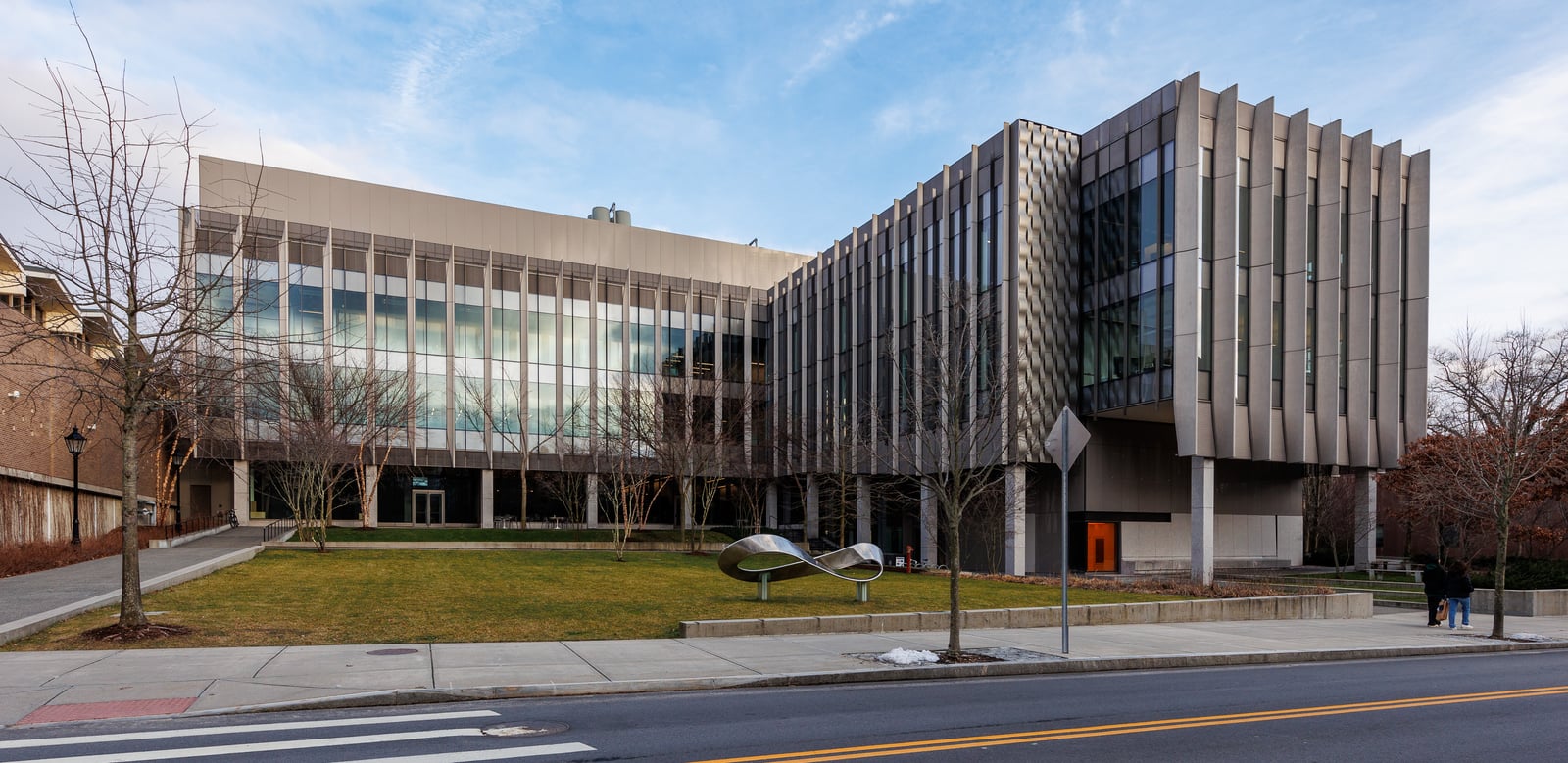 Archive photograph of Brown University’s Engineering Research Center on Brook Street in Providence.