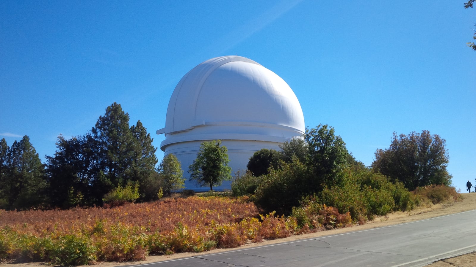 Archive photograph of Palomar Observatory taken October 11, 2014.