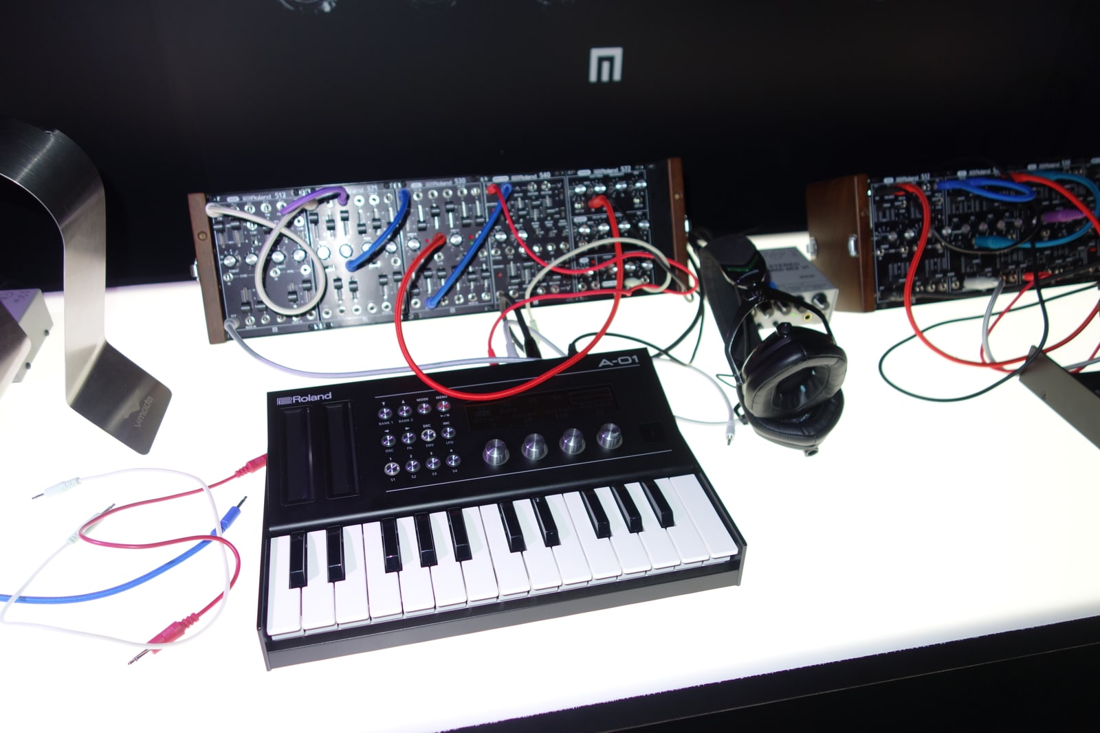Archive photograph of musical equipment at the 2016 NAMM Show, not the October 2026 Roland models.