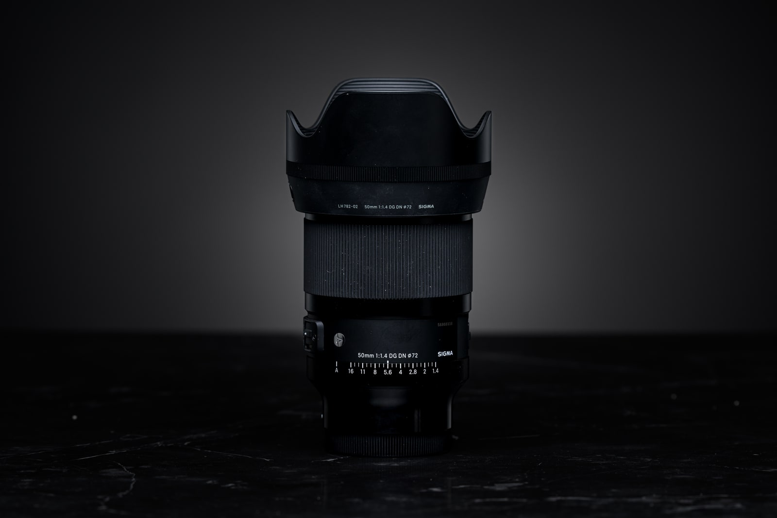 Archive, March 9, 2023: Sigma 50mm F1.4 DG DN Art for Sony E; this is the older comparator, not the new CL lens.
